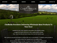 Tablet Screenshot of cheffields.com.au